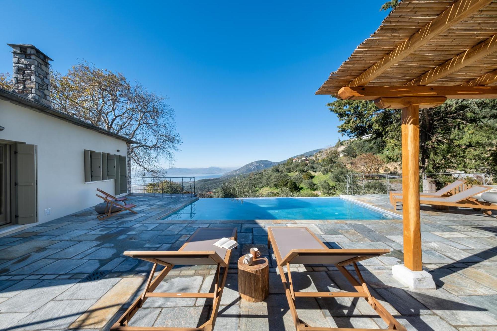 Strofilos Villas Áyios Vlásios 外观 照片